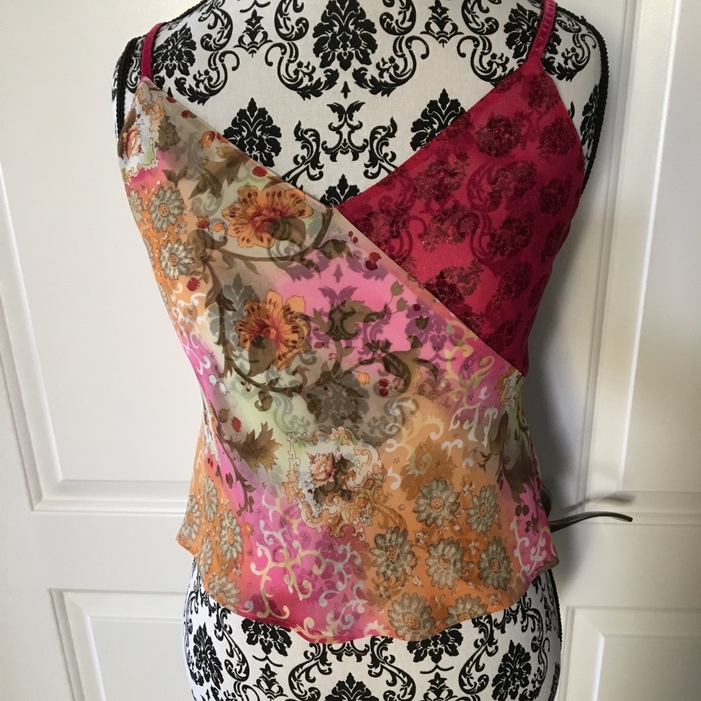Vintage Victoria's Secret Floral Tank XS
